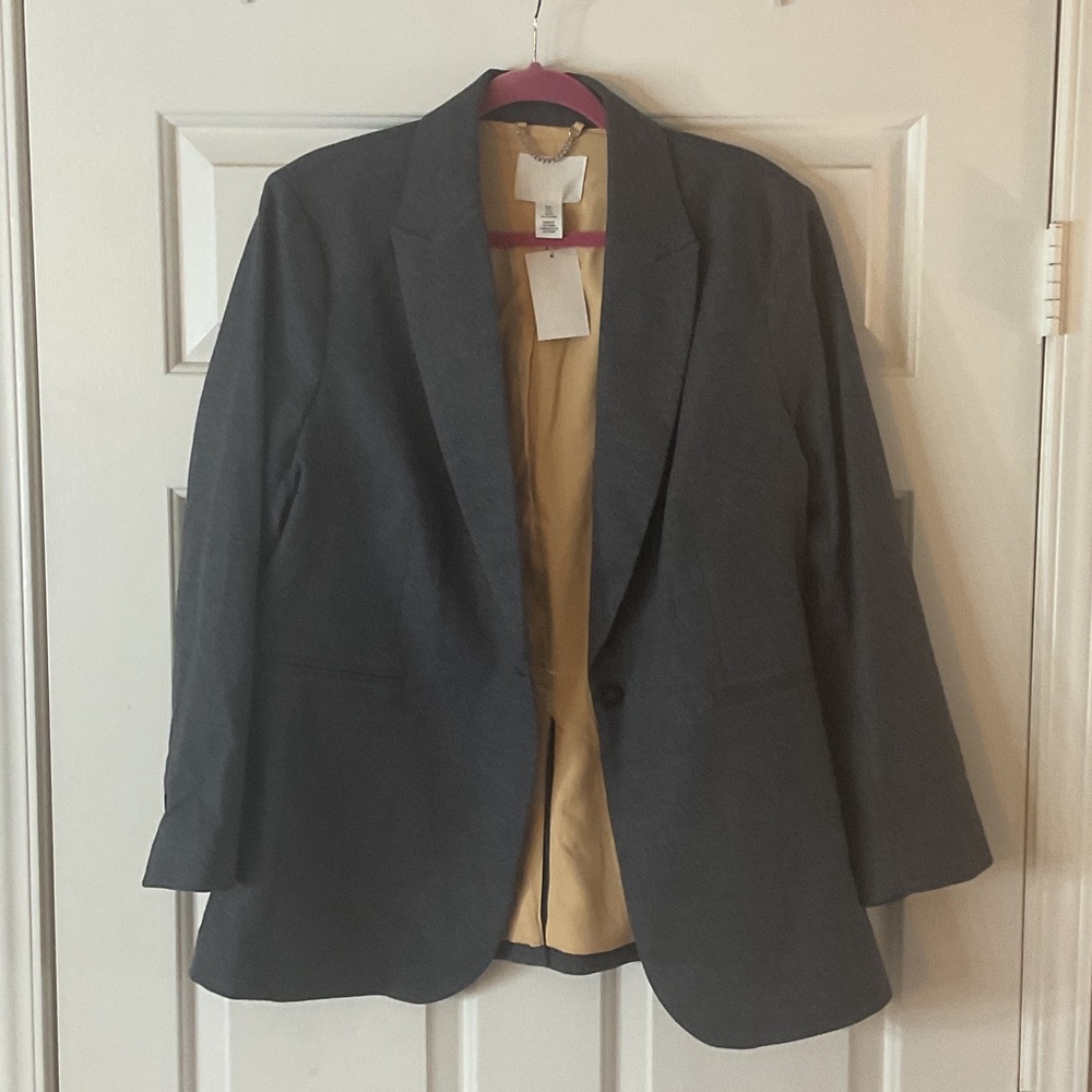 NWT H&M Grey Blazer